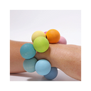Anneau de perles en bois - coloré
