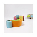 Arc-en-Ciel Pastel en Bois – 6 pièces
