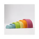 Arc-en-Ciel Pastel en Bois – 6 pièces