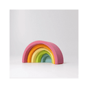 Arc-en-Ciel Pastel en Bois – 6 pièces