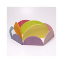 Demi cercle pastel - 11 pièces