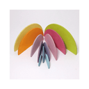 Demi cercle pastel - 11 pièces