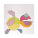 Demi cercle pastel - 11 pièces