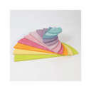 Demi cercle pastel - 11 pièces