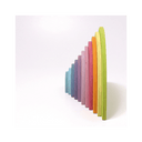 Demi cercle pastel - 11 pièces