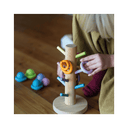 Jeu de Tri en Bois – 12 Tiges Arc-en-Ciel