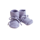 Chaussons laine - Lilac
