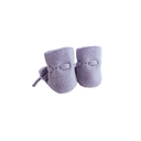 Chaussons laine - Lilac