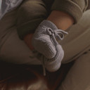 Chaussons laine - Lilac