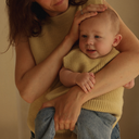 Vest Harvey Baby - Light yellow