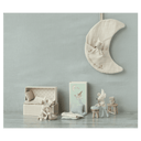 Lune décorative avec poche dent de lait