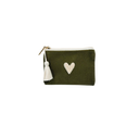 Porte-monnaie Love - olive