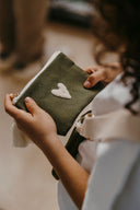 Porte-monnaie Love - olive