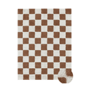 Tapis Lavable Kitchen Tiles - Toffee